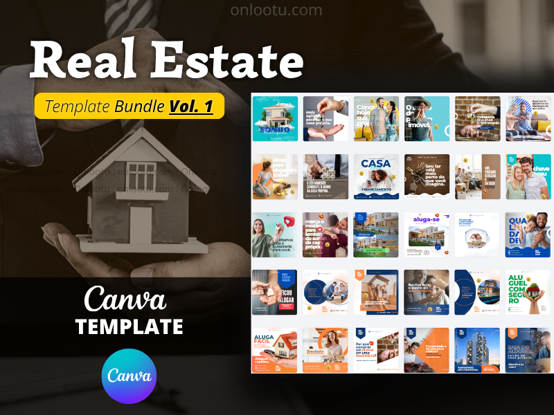 Real Estate Agent Broker Template Bundle (Vol. 1)