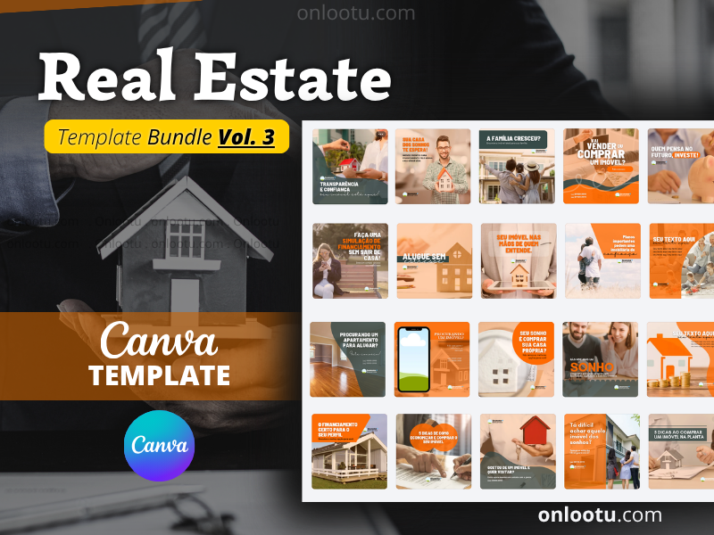 Real Estate Agent Broker Template Bundle (Vol. 3)