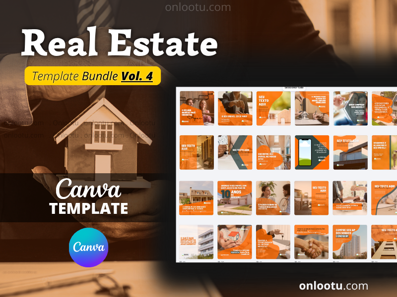 Real Estate Agent Broker Template Bundle (Vol. 4)
