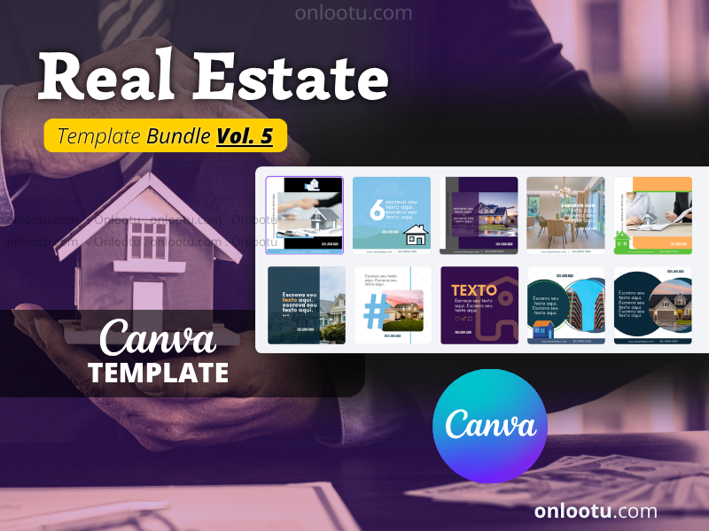Real Estate Agent Broker Template Bundle (Vol. 5)